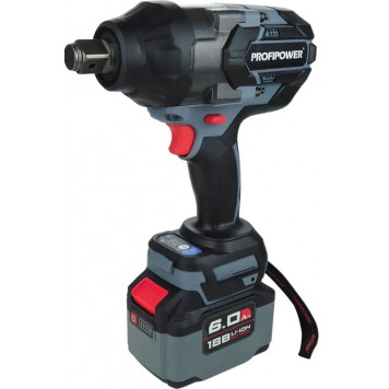Гайковёрт E0244 бесщеточный ударный T-1200N (18В, 6.0 А/ч, 1200 Нм) ProfiPower-4