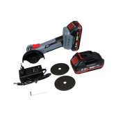 Угловая E0240 шлифмашина МИНИ бесщ. DGA-18B (18В, 76мм, Li-ion-2шт, 2.0Ач, 0-20000об/мин) PROFIPOWER