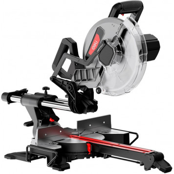 Пила DE570 торцовочная с протяжкой (2000Вт, 5000об/мин,D-255мм) Deli