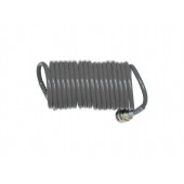 Шланг HD-LX1065 ПВХ спиральный для воздуха с фитингами 6,5х10мм 10м (PE)