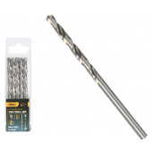 Набор сверл по металлу (4мм, 10 шт) Deli DH-MHZ040-E3 сталь HSS 4341, угол заточки 135 град, пласт.