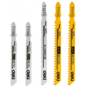 Набор пилок для электролобзика (5шт) универсальный Deli DH-QJT005-EH1 (по металлу 12TPI - 2шт, по де