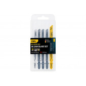 Набор пилок для электролобзика (15шт) универсальный Deli DH-QJT015-EH1 (по металлу 12TPI - 2шт + 21T