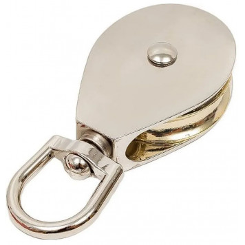 Блок ОДИНАРНЫЙ НИКЕЛИРОВАНЫЙ 3/4"