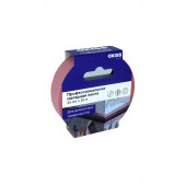 Малярная лента 25ммх25м для деликатных работ OXISS Premium, розовая