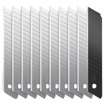 Лезвие DL-DP181 для ножа 18мм*10шт Deli Лезвие DL-DP181 для ножа 18мм*10шт Deli