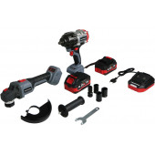 Аккум. E0286 бесщ. НАБОР 2в1 PROFIPOWER ProfiSet-2H20 (Li-ion-2шт 20В, 4.0Ач, З/У, коробка,