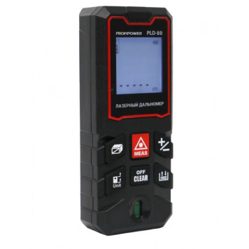 Дальномер E0269 лазерный PROFIPOWER 80 метров PLD-80-1