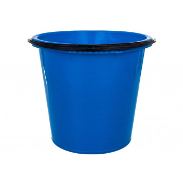 Ведро полипропилен, 10 л, голубое, арт. 400-100