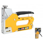 Сшиватель DL238401 4-в-1, 400 скоб в комплекте, типы U/D/T/I Deli