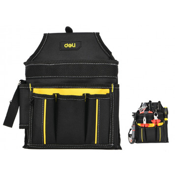 Сумка DLP08 поясная монтажника Deli-1