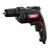 Дрель DE-DZ10-1E сетевая (500Вт, 10мм, 3300об/мин, картон) Deli