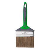 Кисть для дерева,100х12, двухкомп. ручка, нерж. сталь, Профи