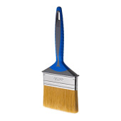 Кисть для лаков,100х12, двухкомп. ручка, нерж. сталь, Профи