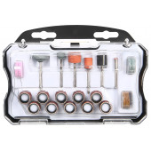 Н-р насадок д/гравера (40 шт) DH-ZMT01-EH1 хвостовик 3,2мм, пласт. Кейс Deli