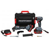 Набор аккумуляторных инструментов 2в1 E0220M1: УШМ MKDGA-20V + шуруповерт MKBL-20B ProfiPower