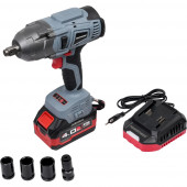 Гайковерт E0105M1 бесщеточный DWDTW-20B 1шт Li-ion акк. 4.0Ач :600 Нм патрон 1/2