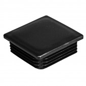 Загл.для труб квадр.120х120мм ЧЕРНАЯ арт. 30/1