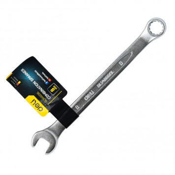 Ключ комбинированный 8мм рожково-накидной Deli DL140008L