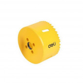 Коронка биметаллическая  76мм макс глубина сверления 38мм, шаг зубьев 4-6м DH-SKK076-E1 Deli