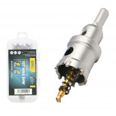 Коронка по металлу твердоспл. с центрир. сверлом 30мм шестигр. Хвост DH-TCT030-E1 Deli