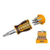 Отвертка короткая AKISDS0708 INGCO