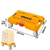Платформа на колесах для модульных ящиков 537х360х170 мм INGCO HHWB61001