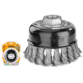 Щетка проволочная чашечная WB21005 100мм INGCO