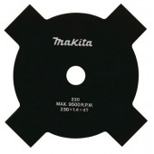 Нож B-14124 для газонокосилки 4 зубьев, 255 мм MAKITA
