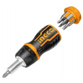 Отвертка короткая AKISDS1728 INGCO
