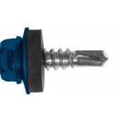 Саморез кровельный ТМ HARDWEX HWX7-W-P9-5.5 х 19 мм., №3, ЦИНК, RAL 5005 (250)