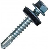 Саморез кровельный ТМ HARDWEX HWX7-W-P9-5.5 х 38 мм., №3, ЦИНК (200)