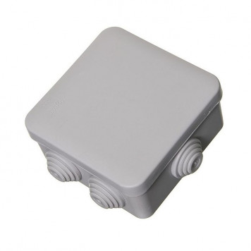 Коробка распаячная IP 54 с вводом 70х70х45 GOLDEX СЕРАЯ Коробка распаячная IP 54 с вводом 70х70х45 GOLDEX СЕРАЯ