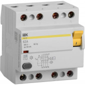 УЗО ВД1-63 4Р 63А 30мА IEK