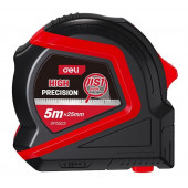 Рулетка с магнитным зацепом Deli DP5523 5м*25мм, метрическая