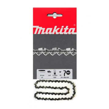 Цепь 531492652 длина 14", шаг 3/8, паз 1,3 мм, звеньев 52, 91PX MAKITA-2