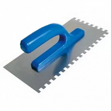 Тёрка затирочная зуб 4х4 мм, нержавеющая сталь