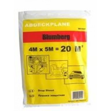Плёнка защитная BLUMBERG 4х5 м (20м2) 5 микрон