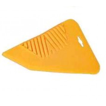 Шпатель обойный (крыло) жёлтый,синий (Мягкий) ШП-94-02