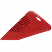 Шпатель обойный (крыло) КРАСНЫЙ (Жёсткий ) ШП-94-02