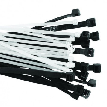 Хомут стяжной нейлон черный 3,0х100 мм 100 шт