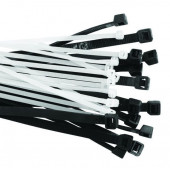 Хомут стяжной нейлон белый 3,0х200 мм 100 шт