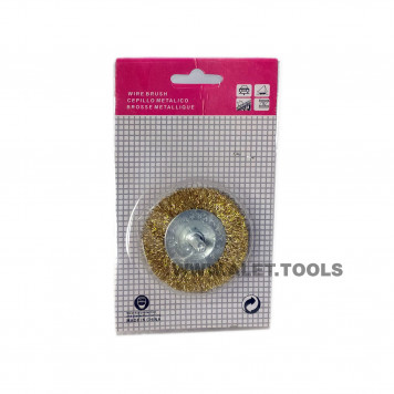 Щётка A0066 дисковая (витая) для дрели 2,5″/62,5 мм