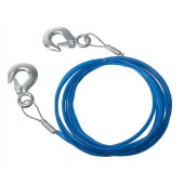 Трос буксировочный B7013 стальной в оплетке 4 м x 10 мм, 5 т.