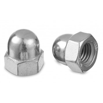 Гайка колпачковая М10, цинк, уп 50шт.