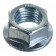 Гайка с фланцем М10, уп 100шт.