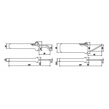 Нож прямой до 1000В НИЗ-1