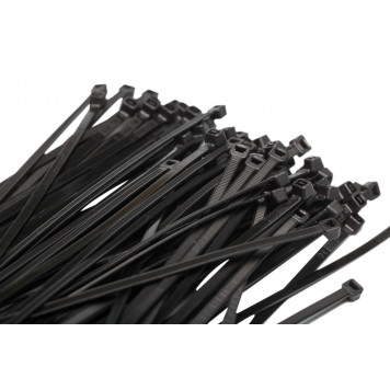 Хомут стяжной нейлон черный 4,8х350 100 шт ОМАКС