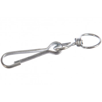 Карабин пружинный тип 125 (DIN 4293) 80 мм, с вертлюгом