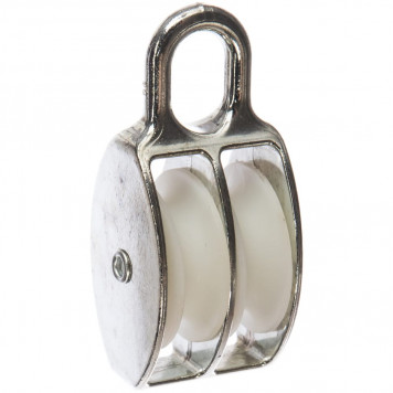 Блок двойной 25 мм, оцинкованный